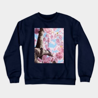 Aesthetic Cherry Blossom Crewneck Sweatshirt